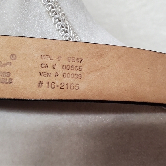Vintage Eddie Bauer Brown Leather Boho Belt Large main image 10